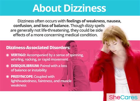 Dizziness - Hormonal Imbalance Symptoms | SheCares