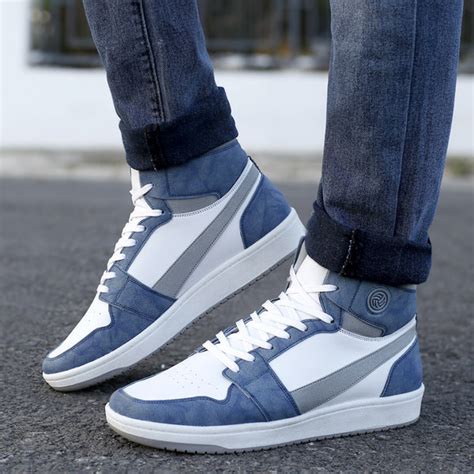 Buy High Top Shoes Sneakers for men online in India | Bacca Bucci