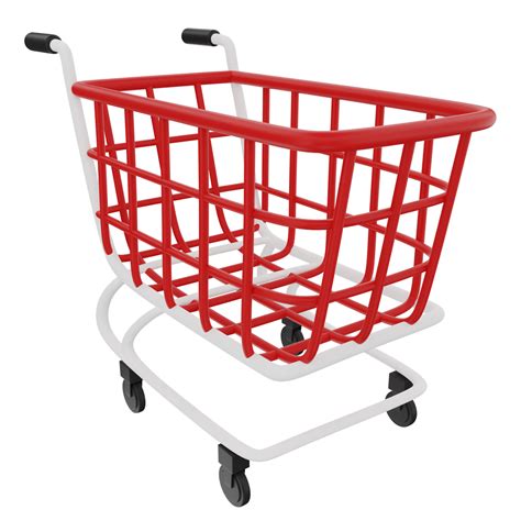 Shopping Cart Clipart 3d