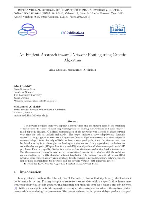 Image result for Routing Algorithm Based On Genetic Algorithm
