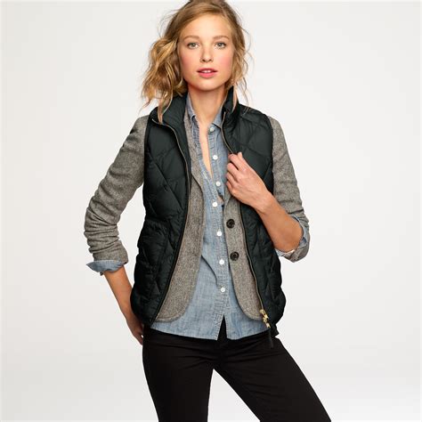 J Crew Womens Quilted Vest at Richard Jett blog
