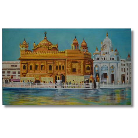 Golden Temple Paintings | I Am An Artist India