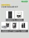 WAAREE Solar 3kW On Grid DCR Solar System Single Phase Solar Panel ...