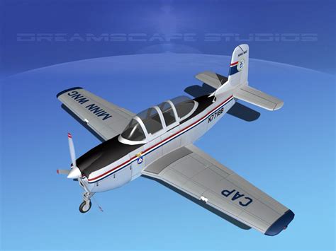 Beechcraft T-34 Mentor 3D - TurboSquid 1218684