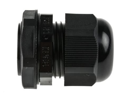 RS PRO | RS PRO Black Nylon Cable Gland, PG21 Thread, 13mm min., 18mm ...