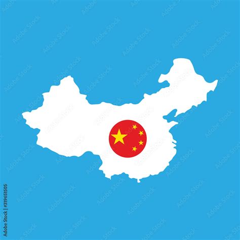 China Map and Flag 的图像结果