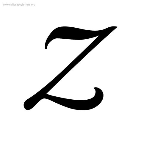 Letter Z Tattoo Design