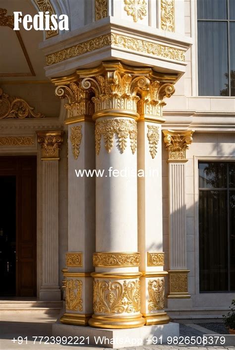 Artistic Pillar Designs That Look Like Sculptures PD-7116 - Fedisa