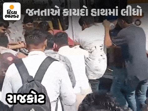 City bus driver hits vehicles in Rajkot