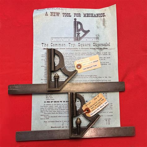 Starrett's Combination Squares: A New Tool for Mechanics | The L.S ...