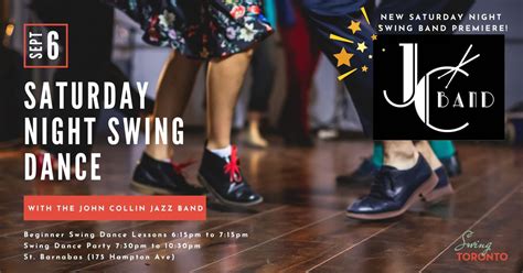 Saturday Night Swing ft John Collin Jazz Band! Beginner lessons & Live ...