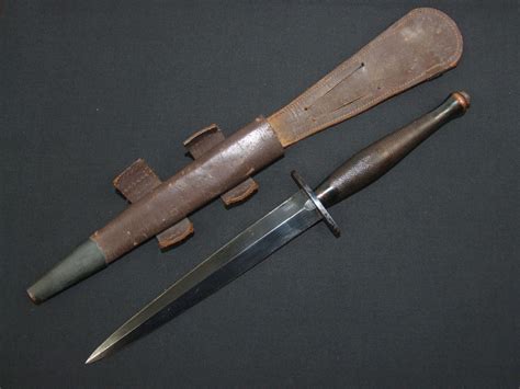 Second Pattern "All Black" B2 Fairbairn Sykes Dagger in Knives