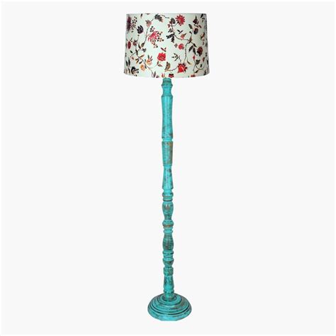 Buy HOMESAKE Wooden Floor Lamp from Homesake at just INR 7000.0