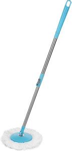 SUSHIEL Mop Rod Stick 360 Degree Spin Mop Stick Rod/ Standing Magic ...