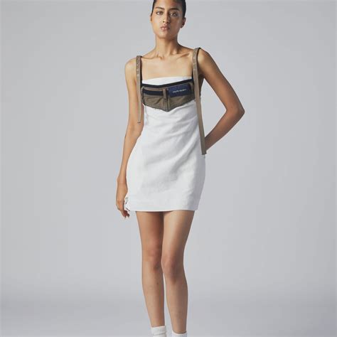 Shop Unusual Mini Dress – Polite Society | Stylish Denim Patchwork