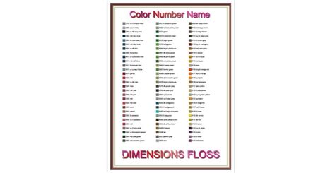 Image result for Floriani Thread Chart Downloadable