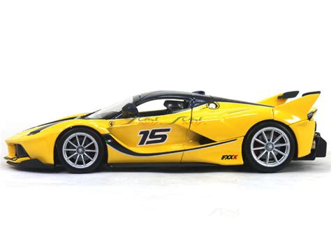 Ferrari FXX K yellow 1:24 Bburago diecast Scale Model car | Scale Arts ...