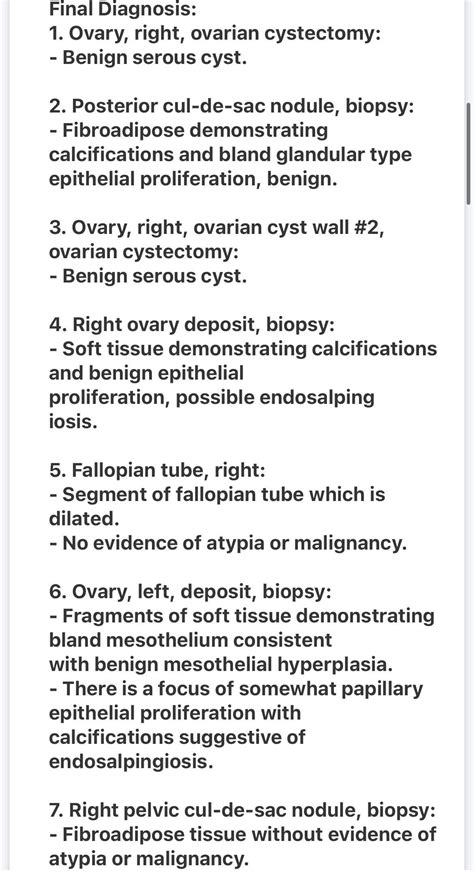 endosalpingiosis & ovarian cysts & prevention? : r/Endo