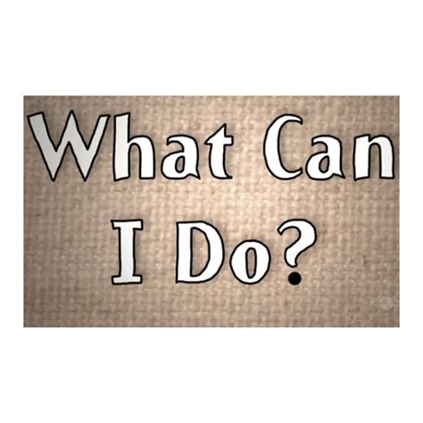 Solutions / What Can I Do? - Listed are some actions you can take to ...