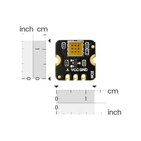 DFRobot Fermion NO2 Gas Sensor: MEMS Gas Detection (0.1-10ppm) – REES52