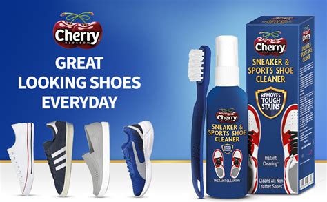 Cherry Blossom Sports Shoe Cleaner With Free Brush - 75Ml | Cleans All ...