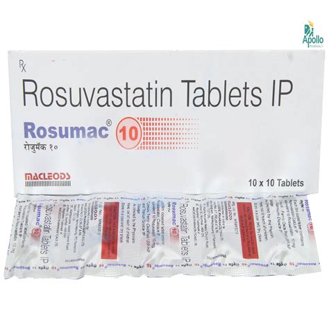 Rosumac 10 Tablet 10's Price, Uses, Side Effects, Composition - Apollo ...