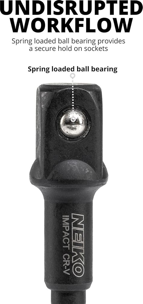 Buy NEIKO 00254A Impact Socket Adapter and Magnetic Bit Holder, 7-Piece ...