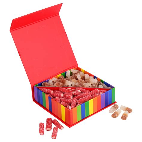 Buy House of Candy Fizzy Mix – 300 gm, Fizzy Mini Strawberry Pencil ...