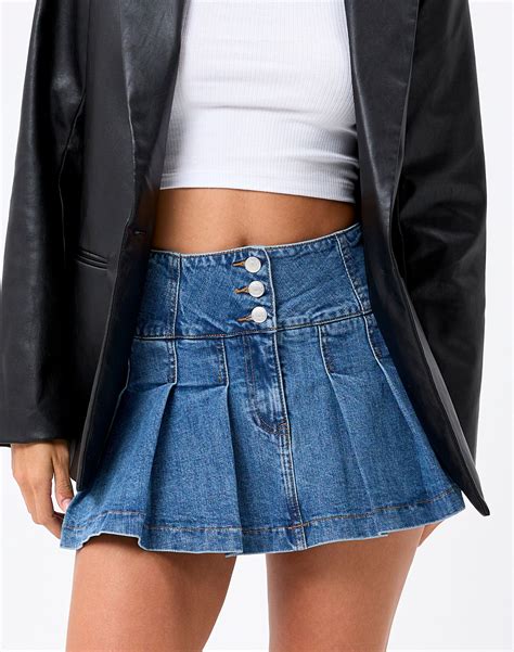 Brand Cheap Sale Venue denim mini skirt olagrande.com