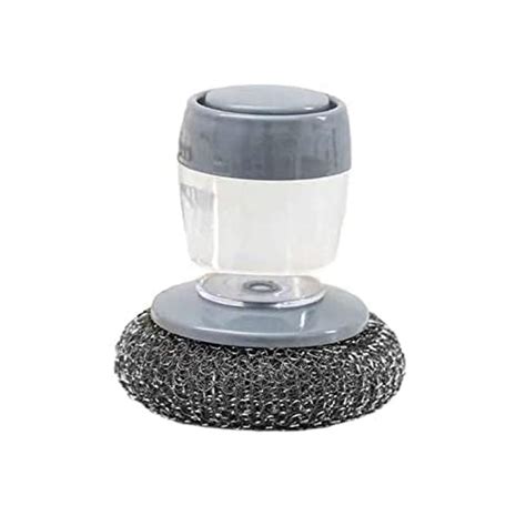 GION Plastic Soap Dispensing Brush Cleaning Brush with Dispenser ...