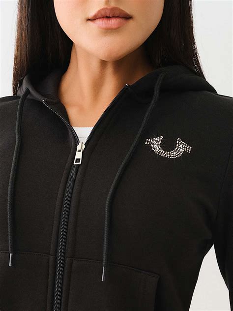 CRYSTAL TRUE ZIP HOODIE