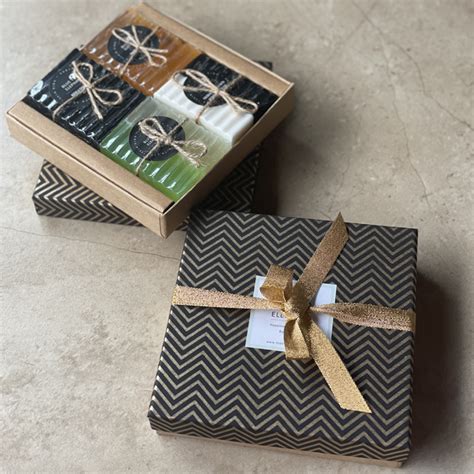 Blue Elephant Soapery – Chevron Gift Box