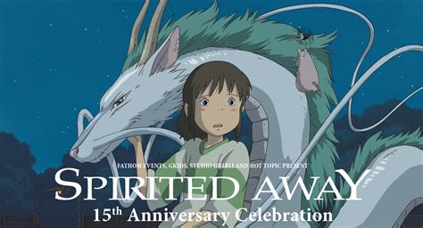Hayao Miyazaki`s SPIRITED AWAY in Theaters Nationwide for TWO DAYS ONLY ...