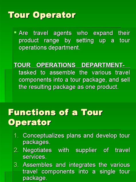 Image result for Classifications Ofn Tour Operations