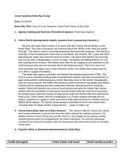 Image result for Social Worker Role Play Introduction Style