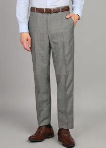 PARK AVENUE Slim Fit Men Beige Trousers - Buy PARK AVENUE Slim Fit Men ...