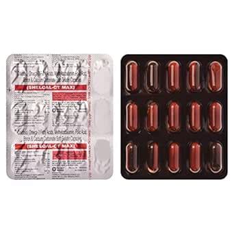 Shelcal-CT Max - Strip of 15 Capsules : Amazon.in: Health & Personal Care