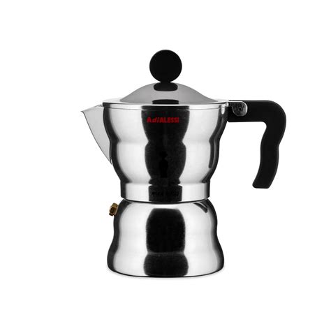 Alessi AAM33/3 "Moka" Stove Top Espresso 3 Cup Coffee Maker in ...