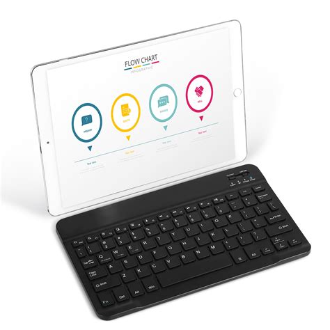 Buy Ultra-Slim Rechargable Bluetooth Keyboard Compatible with ZTE nubia ...