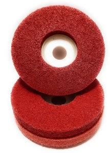 CoolTool 4-Inch Nylon Fiber Buffing Wheel for Remove Paint & Rust, As ...