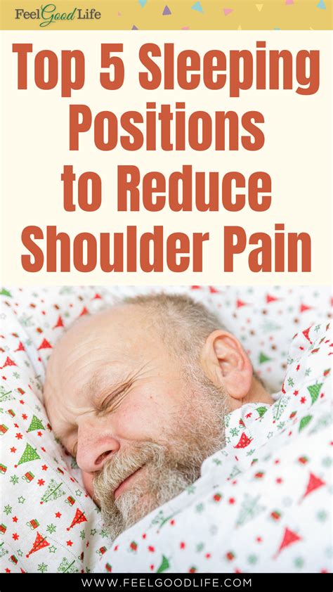 Top 5 Sleeping Positions to Reduce Shoulder Pain | Shoulder pain ...