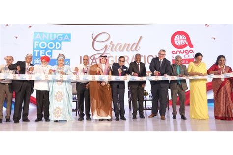 Food and Beverage Leaders Convene at Anuga FoodTec India and Anuga ...