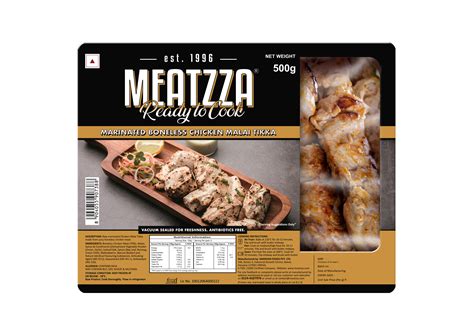 Meatzza Marinated boneless malai tikka 500g – meatzza