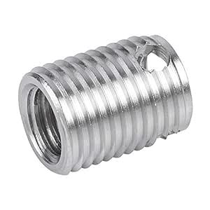 Akozon Thread Repair Insert, 10pcs 308 Type 3-hole SUS303 Stainless ...