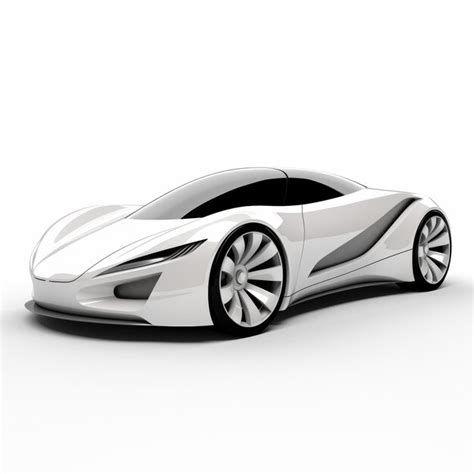 Photograph of a car isolated on white background | Premium AI-generated ...