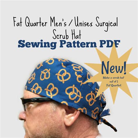 Mens Scrub Cap Sewing Pattern - Pattern Inspiration Daily