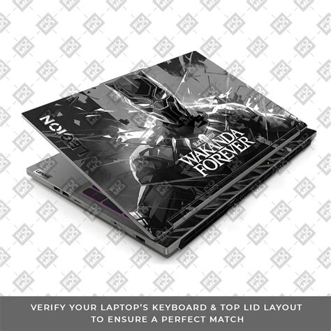 Black Panther Wakanda Forever Lenovo Legion 5 16IRX9 Laptop Skin