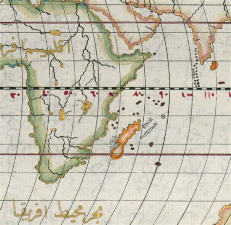 Old Arabic World Map in 1525 by Piri Reis - North America, South Ameri – The Unique Maps Co.