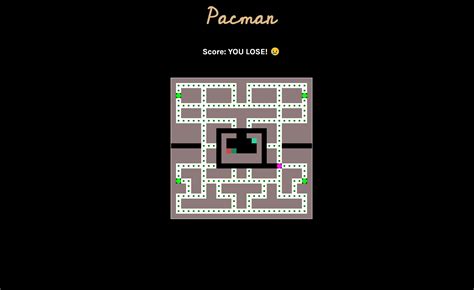 Pacman JavaScript Code 的图像结果