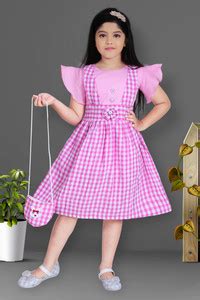 MT SAHIN DRESSES Girls Above Knee Festive/Wedding Dress Price in India ...